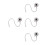 4Pièces Instrument De Mesure Couple Et Angle Acier Compact Et Précis 5