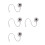 4Pièces Instrument De Mesure Couple Et Angle Acier Compact Et Précis 6