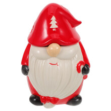 2St Keramische Koekjesdoos Met in Kerstman Design Voor Opslag