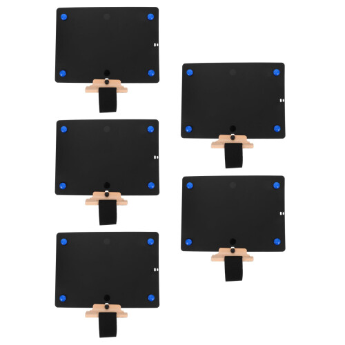 5Pièces Support Partition Réglable Noir Portable Pour Cuivres 2