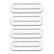 20Pièces Maintiens De Ceintures Métalliques Sérifiées Pour