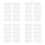 40Pièces Protection Clavier Silicone Transparent Pour Laptop 6