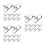 30Pièces Fixations Boucles D'oreilles Argent Cuivre Anti Affaissement 4
