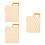 3Pièces Grilles Orange ABS Pour Bac Roller Multiusage Durable 7