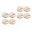 8Pièces Instrument Percussion Bois DIY Maracas Sensoriel Bébé 4