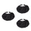 3Pièces Casquettes Visère Polyester Protection 6