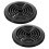 4Pièces Cache Aération Rv ABS Noir Durable Pour Bateau Et Camping-Car 3