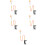 5Ensembles Dispositif D'entraînement Tennis De Table Durable 8