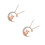 2Pièces S925 Argent Rhinestone Mode Élégante 6