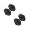 4Pièces Cache Aération Rv ABS Noir Durable Pour Bateau Et Camping-Car 7