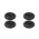 4Pièces Cache Aération Rv ABS Noir Durable Pour Bateau Et Camping-Car 4