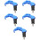 5Pièces Accessoire Crochet Bleu Aluminium Charge 7