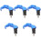 5Pièces Accessoire Crochet Bleu Aluminium Charge 4