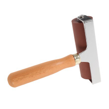 4Pièces Rouleaux Brayer Pratiques Bois Métal Pour Art Gravure Collage