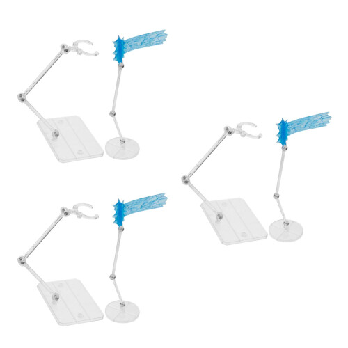 3Ensembles Présentoir Plastique Figurine Effet Maison 2