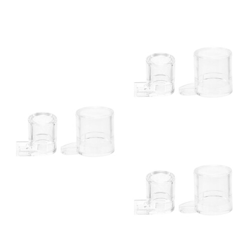 6Pièces Fontaine À Petite Fourmis En Transparent Durable 2