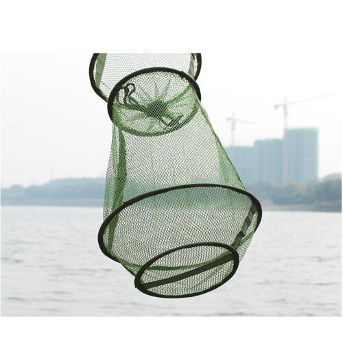 2Pièces À Crevettes Pliable En Nylon Vert Olive Résistant 1
