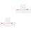 2Ensembles Rhinestones ABS Coloré Pratique Solide 4
