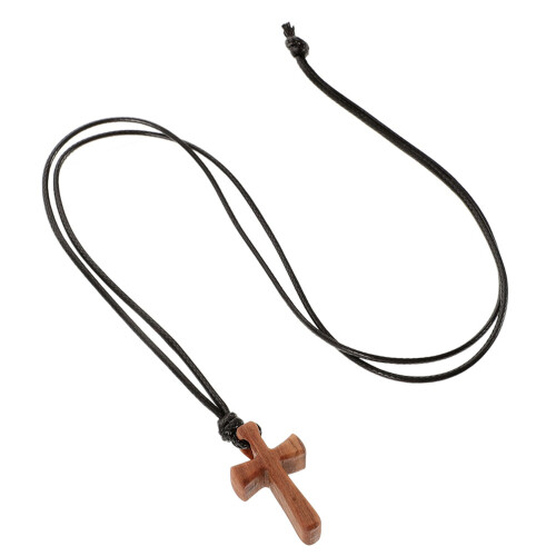 5Pièces Pendentif Bois Pour Collier Unisexe Design Authentique 1