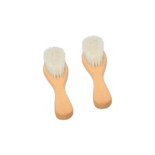 4Pièces Brosse Bain Bébé Bois Khaki Douceur