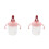 2Pièces Rose PP Silicone Anti- À Poignées Senior 5