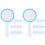 24Pièces Tableau Portable Effaçable Usage Manuel 4