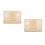 2Pièces -Livre Bois Khaki Ajustable Portable Pour 6