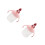 2Pièces Rose PP Silicone Anti- À Poignées Senior 3