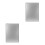 2Pièces Cartons Réflecteurs Argentés Portables Pour Photos Studio 6
