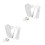 2Pièces Sécurisée Chargeur Pour Argent Bijoux Et Objets 4