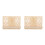 2Pièces -Livre Bois Khaki Ajustable Portable Pour 7