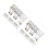 24Ensembles Boucles Métal Pour Réglables Accessoires Colorés 8