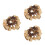 3Pièces Bracelet Naturel Shaker Percussion Nuts Pour Danse 8