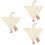3Pièces Petite Coton Bébé Motif Pour Calme 6