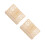 2Pièces -Livre Bois Khaki Ajustable Portable Pour 9