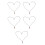 5Pièces Pendentif Bois Pour Collier Unisexe Design Authentique 8