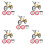 5Ensembles Mini Modèles Vtt En Alliage Jouets Créatifs Pour Jeux 6
