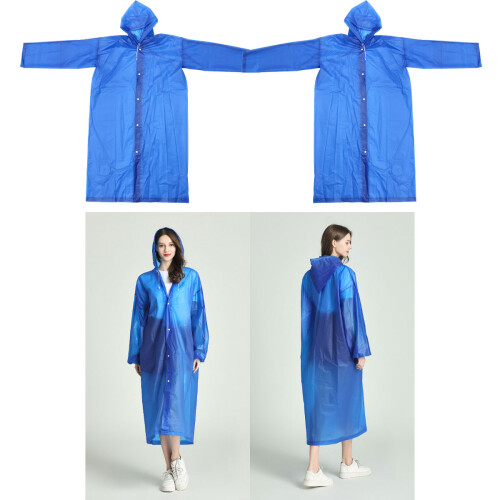 1Pièces Poncho Adulte Eva Jetable 2