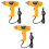 3Pièces Chauffage Électrique Portable Air Chaud Multifuntion 5