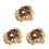 3Pièces Bracelet Naturel Shaker Percussion Nuts Pour Danse 4
