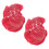 4Pièces Steak Simulation PVC Sombre Décor Réaliste Pour Restaurant 3