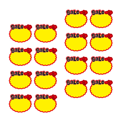 100Pièces Marque-Prix Promotionnel Papier Orange Durable Pour Commerce