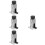 4Pièces Spreader Jambe De Force Suspension Outil Mécanique 9