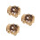 3Pièces Bracelet Naturel Shaker Percussion Nuts Pour Danse 5