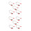 10Pièces Câbles Adaptateurs Rca À Double Audio 8