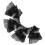 12Pièces Noir Flexible Pour Fleurs Gâteaux 3