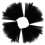 12Pièces Noir Flexible Pour Fleurs Gâteaux 2