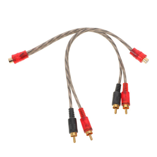 10Pièces Câbles Adaptateurs Rca À Double Audio 1