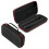 6Pièces Boîte Rangement Microphone Rigide Eva Portable Noire 2