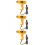 3Pièces Chauffage Électrique Portable Air Chaud Multifuntion 9